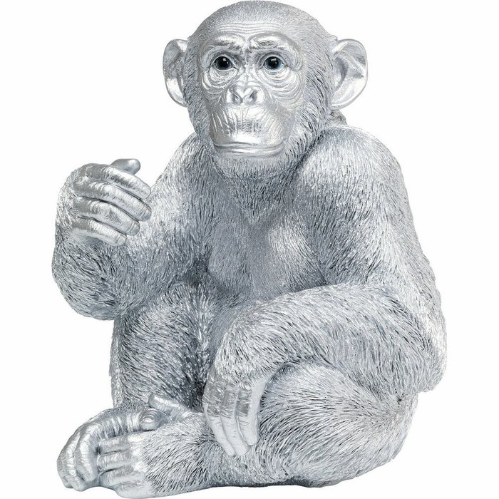 Статуэтка Monkey серебряного цвета - купить Фигуры и статуэтки по цене 63150.0