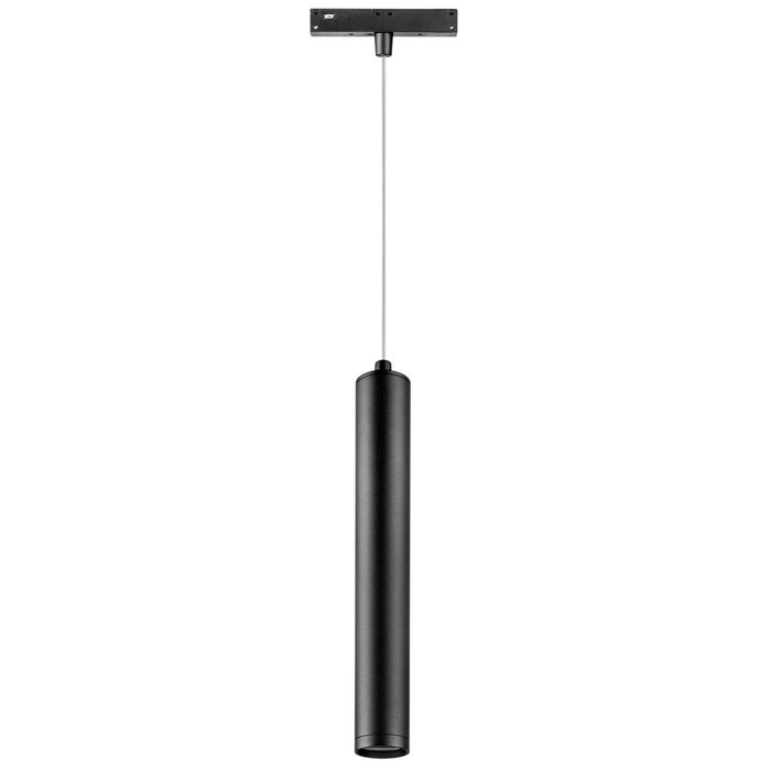 Светильник подвесной 48V для трека UNO LED 7W 500LM 24G ЧЕРНЫЙ МАТОВЫЙ ANTIGLARE 4000K Светильник подвесной 48V для трека UNO LED 7W 500LM 24G ЧЕРНЫЙ МАТОВЫЙ ANTIGLARE 4000K