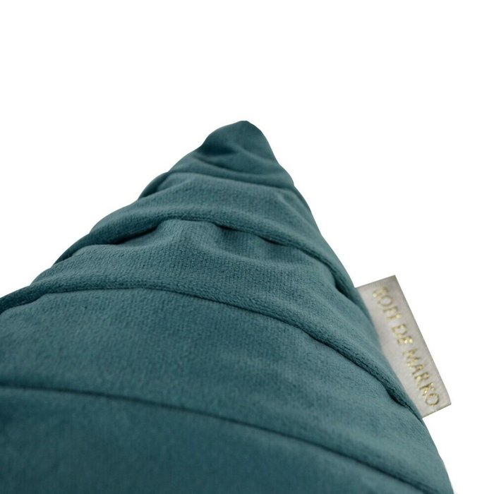 Наволочка Версаль №2 45х45 бирюзово-зеленого цвета  - лучшие Чехлы для подушек в INMYROOM