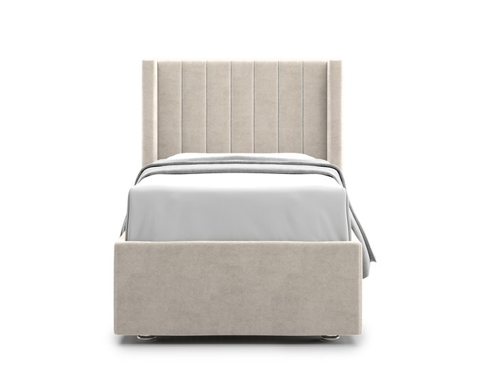 Кровать Premium Mellisa 2 90 бежевого цвета с подъемным механизмом  - купить Кровати для спальни по цене 64500.0