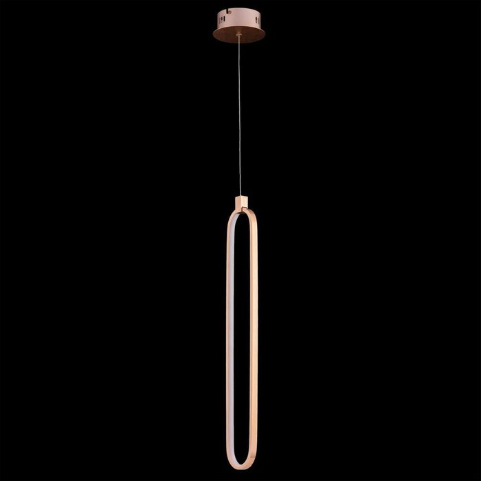 Подвесной светильник Chain из металла золотого цвета - лучшие Подвесные светильники в INMYROOM