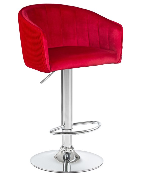 Барный стул Darcy красного цвета