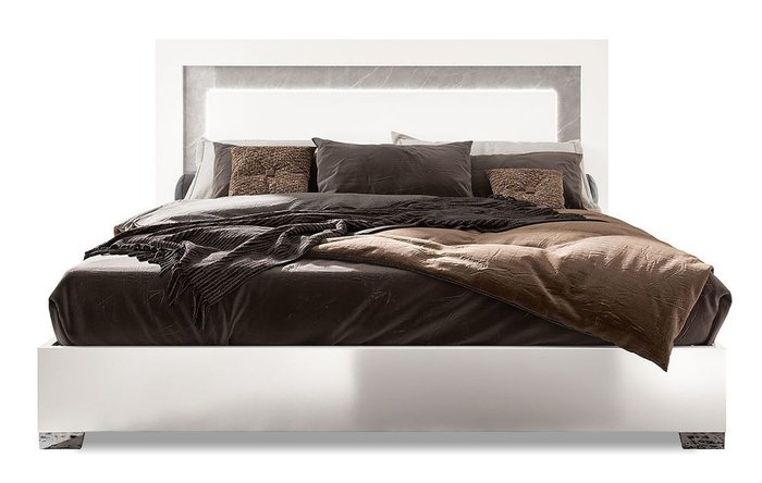 Кровать Mara 180x200 белого цвета