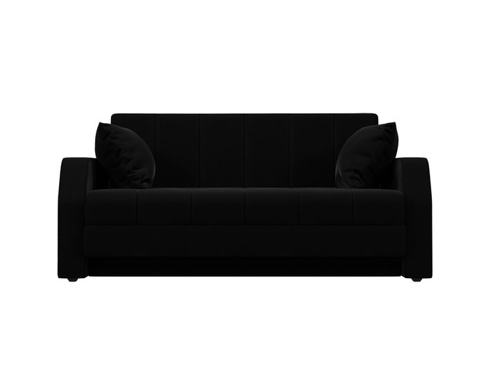 Прямой диван-кровать Малютка черного цвета - купить Прямые диваны по цене 32999.0