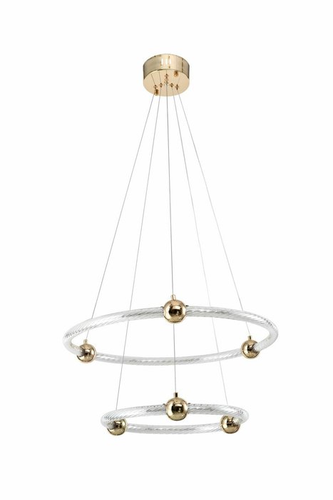 Подвесная люстра Auralia S золотого цвета - лучшие Подвесные люстры в INMYROOM