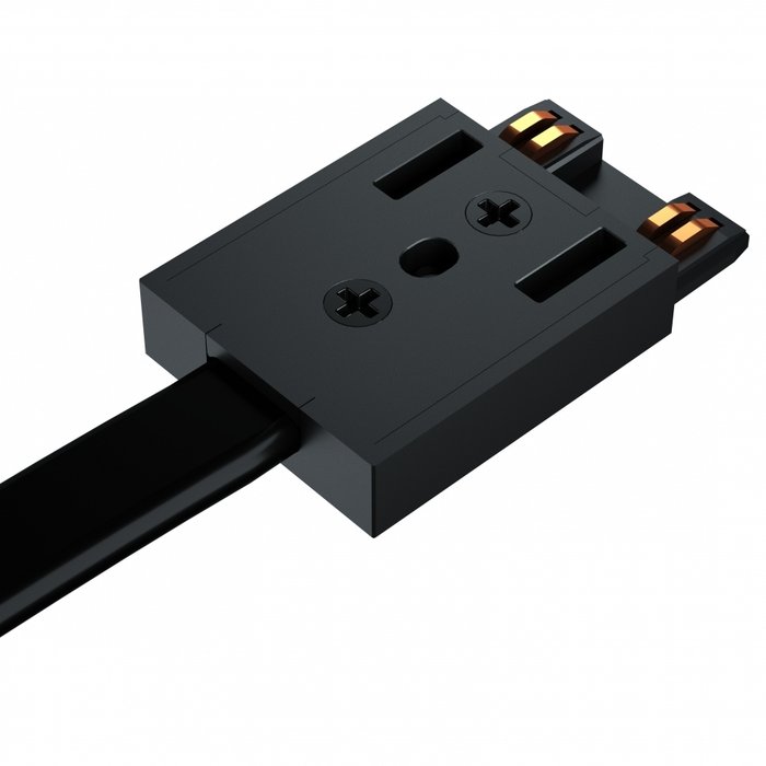 Ввод питания для ультратонкого шинопровода iLEDEX TECHNICAL VISION POWER INN 4825-L3000-BK - купить Абажуры по цене 1090.0 Ввод питания для ультратонкого шинопровода iLEDEX TECHNICAL VISION POWER INN 4825-L3000-BK - купить Абажуры по цене 1090.0