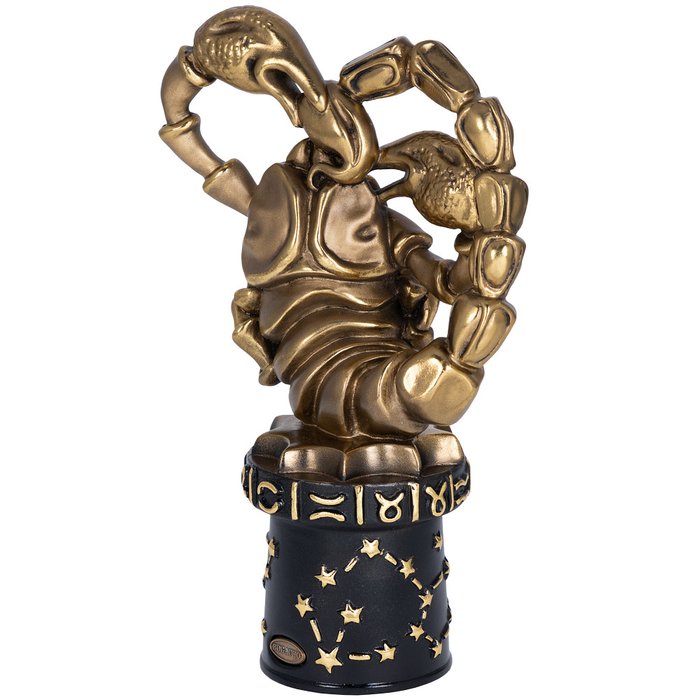 Статуэтка Знак зодиака Скорпион бронзового цвета - купить Фигуры и статуэтки по цене 6014.0