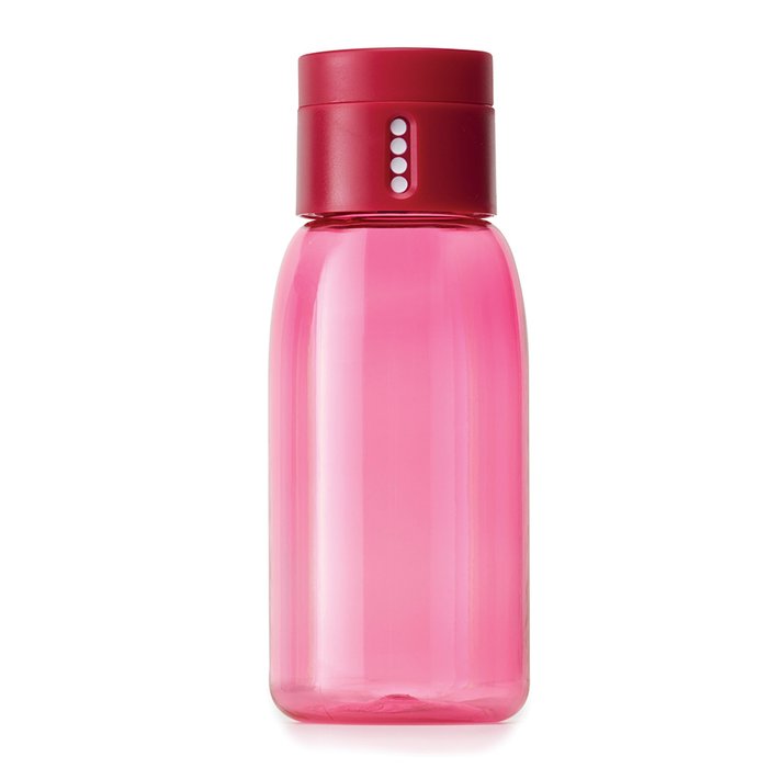 Бутылка для воды Joseph Joseph dot 400 мл розовая