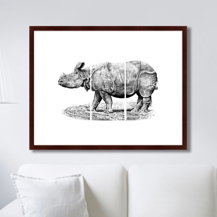 Картина  Носорог 