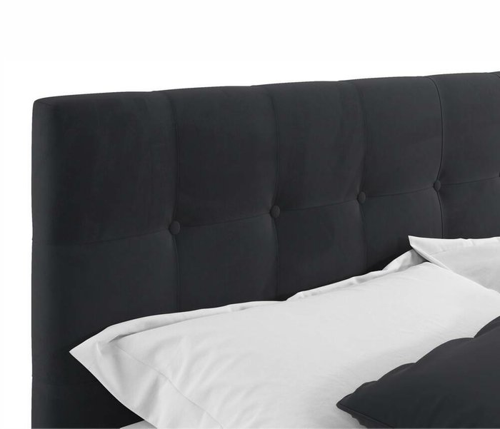 Кровать Selesta 180х200 черного цвета - лучшие Кровати для спальни в INMYROOM