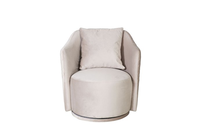 Кресло Verona Basic бежевого цвета - купить Интерьерные кресла по цене 43500.0