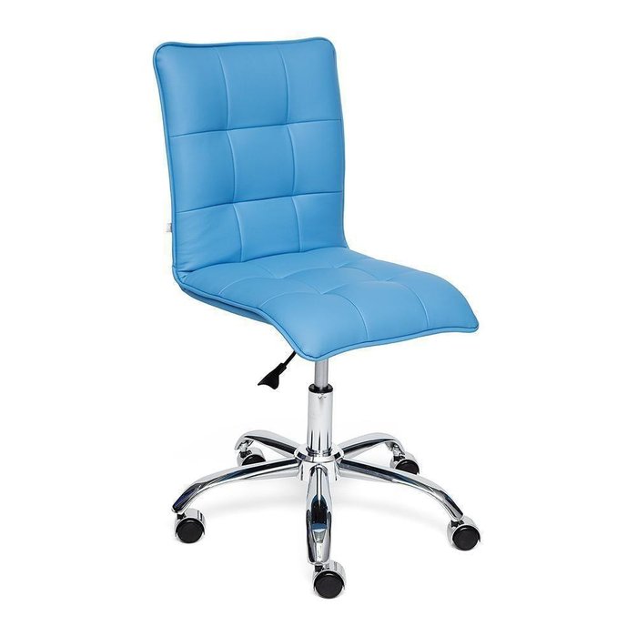 Кресло офисное Zero голубого цвета
