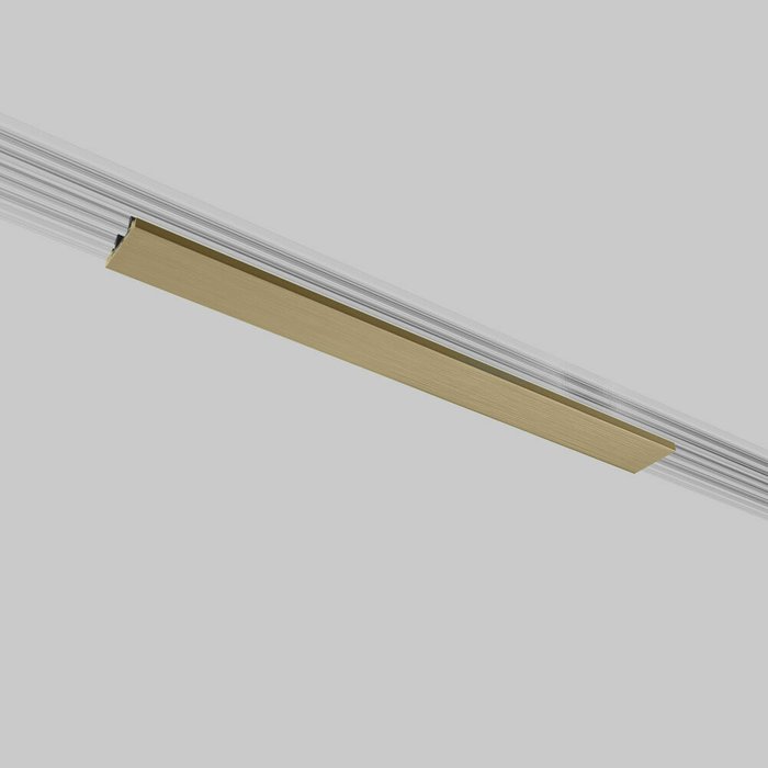 Brass Line Декоративная накладка для шинопровода 20см латунь 85232/00 Line Magnetic Brass Line Декоративная накладка для шинопровода 20см латунь 85232/00 Line Magnetic