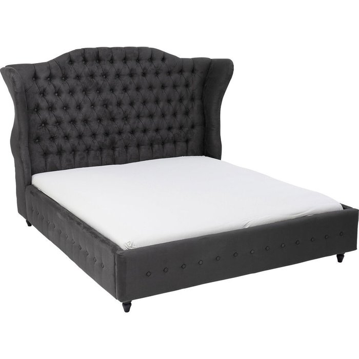 Кровать City Spirit 180х200 серого цвета - купить Кровати для спальни по цене 400790.0