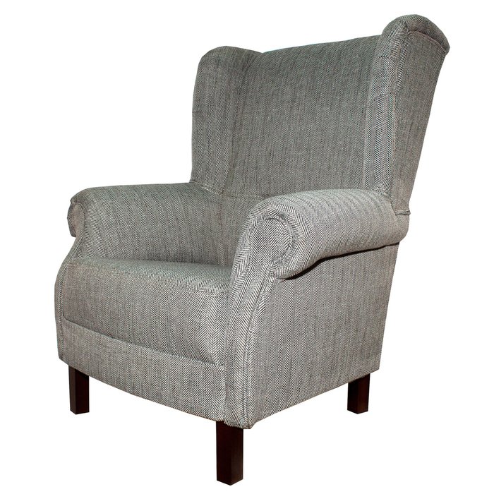 Кресло Жуи Бордо серого цвета - купить Интерьерные кресла по цене 45000.0