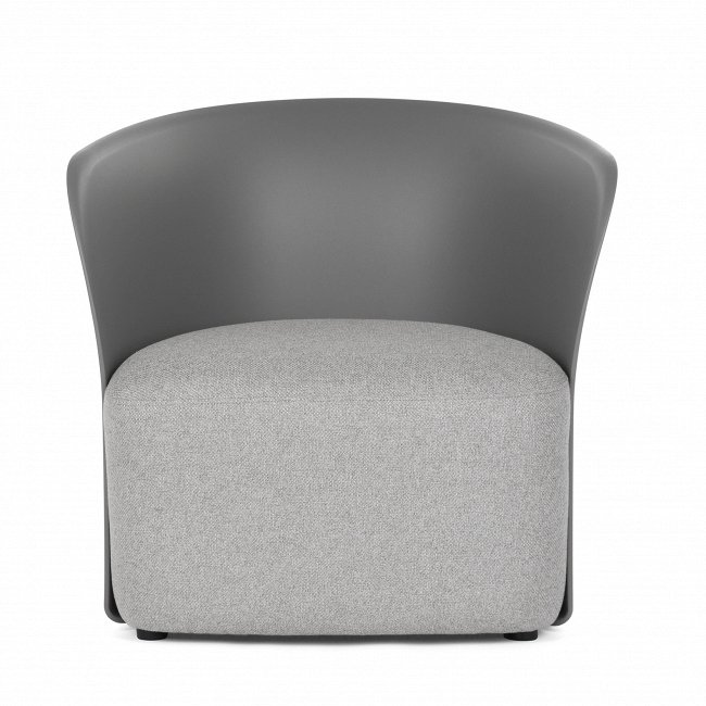Кресло Brighten серого цвета - лучшие Интерьерные кресла в INMYROOM