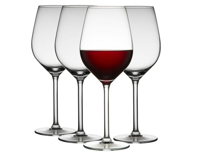 Набор из 4 бокалов для красного вина Juvel 500 мл - купить Бокалы и стаканы по цене 3051.0