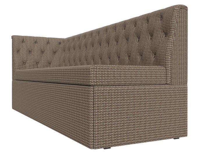 Диван-кровать Маркиз бежево-коричневого цвета с углом слева - лучшие Прямые диваны в INMYROOM