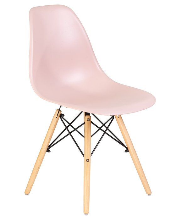 Стул обеденный светло-розового цвета - купить Обеденные стулья по цене 1500.0