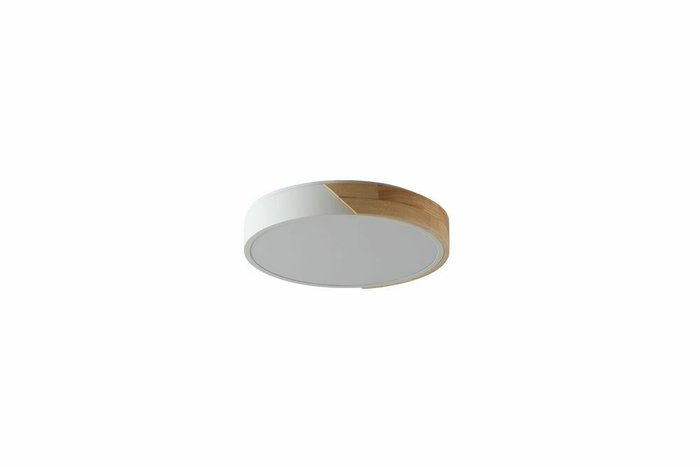 Круглый потолочный светильник Alberro S бело-бежевого цвета - лучшие Потолочные светильники в INMYROOM