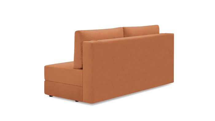 Диван-кровать Джелонг Лайт 150х200 оранжевого цвета - лучшие Прямые диваны в INMYROOM
