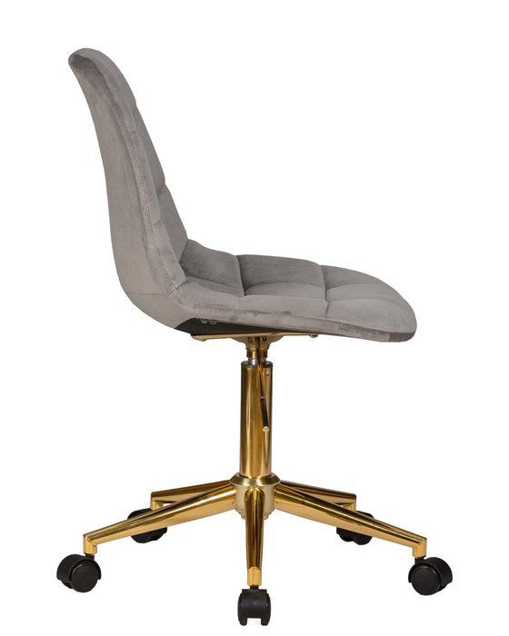 Офисное кресло для персонала Monty Gold серого цвета - лучшие Офисные кресла в INMYROOM