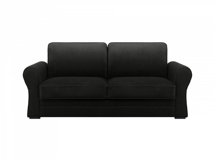 Двухместный диван-кровать Belgian черного цвета