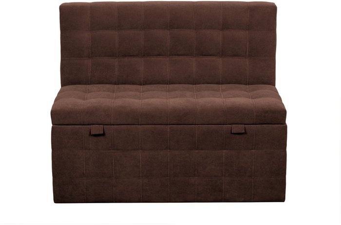 Диван Темпо коричневого цвета - купить Прямые диваны по цене 13746.0