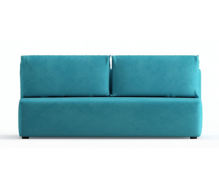 Диван-кровать из велюра Daimond голубого цвета - купить Прямые диваны по цене 23290.0