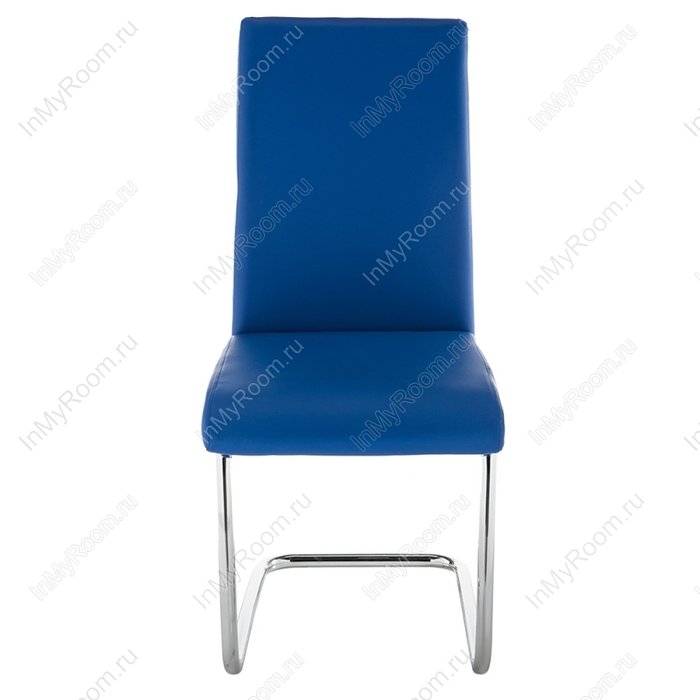 Обеденный стул Fenix синего цвета - купить Обеденные стулья по цене 3620.0