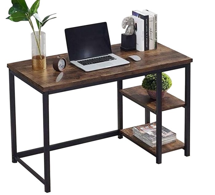 Рабочий стол Орландо черно-коричневого цвета - купить Письменные столы по цене 16990.0