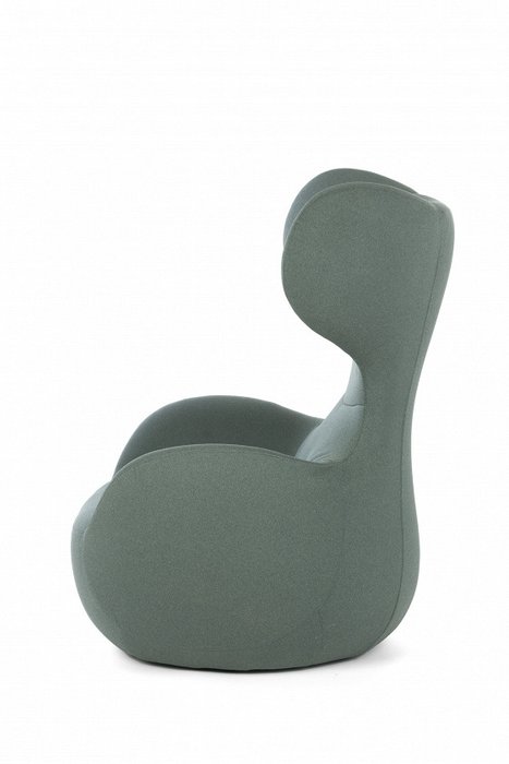 Кресло Topo серо-зеленого цвета - лучшие Интерьерные кресла в INMYROOM