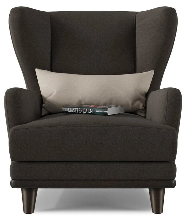 Кресло Роберт Choco темно-коричневого цвета - купить Интерьерные кресла по цене 11034.0