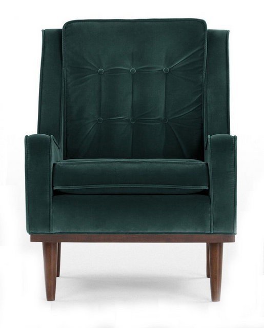 Кресло Элай зеленого цвета