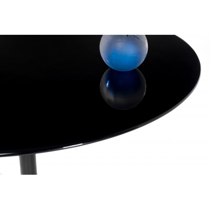 Обеденный стол Tulip черного цвета - купить Обеденные столы по цене 15260.0