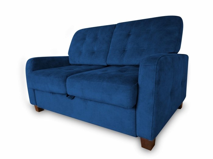 Диван-кровать Рим синего цвета - купить Прямые диваны по цене 84170.0