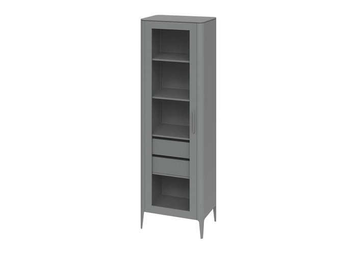 Книжный шкаф Type серого цвета - купить Книжные шкафы по цене 77900.0