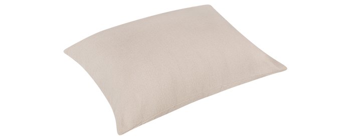 Декоративная подушка Медисон бежевого цвета - купить Декоративные подушки по цене 990.0