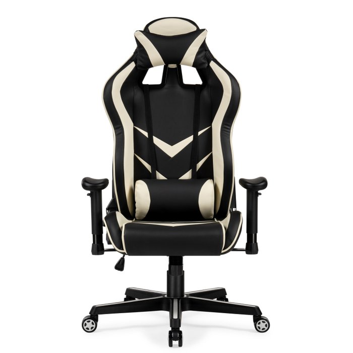 Компьютерное кресло Racer с бежевой отделкой - купить Офисные кресла по цене 20070.0