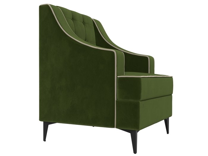 Кресло Марк зеленого цвета - лучшие Интерьерные кресла в INMYROOM
