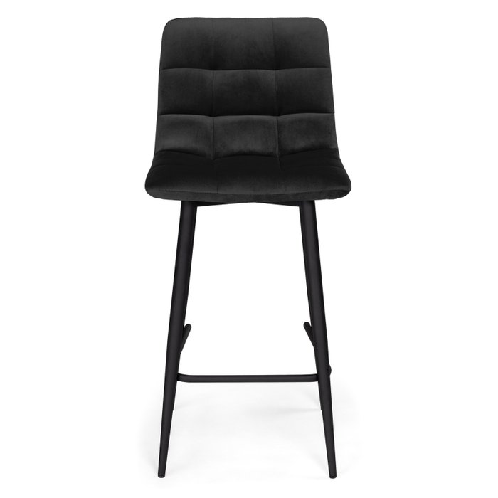 Полубарный стул Чилли К черного цвета - купить Барные стулья по цене 4990.0
