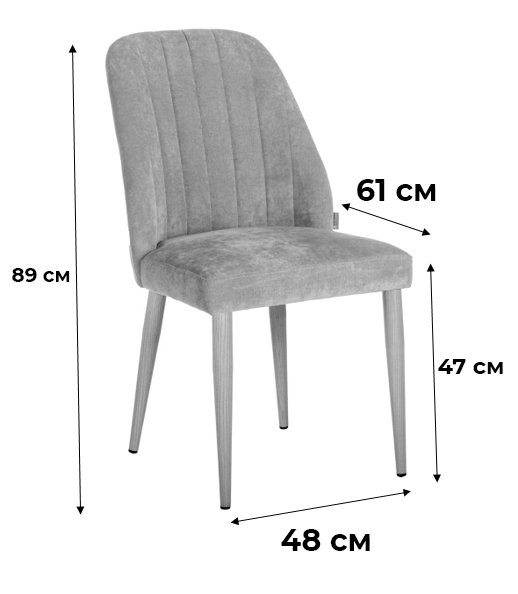 Стул Alen изумрудного цвета - лучшие Обеденные стулья в INMYROOM