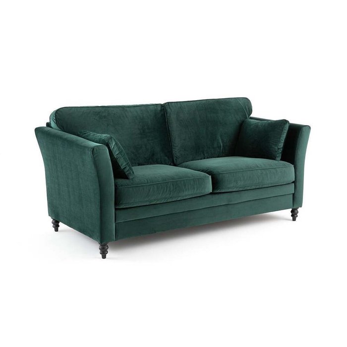 Диван Nottingham темно-зеленого цвета - купить Прямые диваны по цене 58230.0