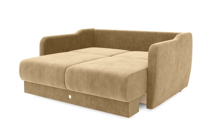 Прямой диван-кровать бежевого цвета - купить Прямые диваны по цене 149000.0