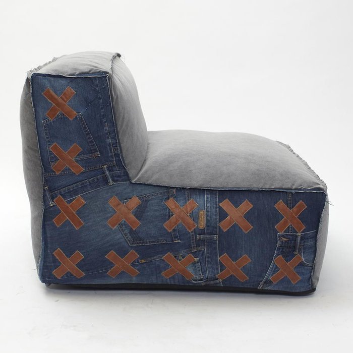 Кресло RE Premium с велюровой обивкой - лучшие Бескаркасная мебель в INMYROOM