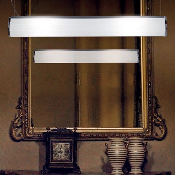Подвесной светильник Vistosi LUXOR с плафоном из стекла