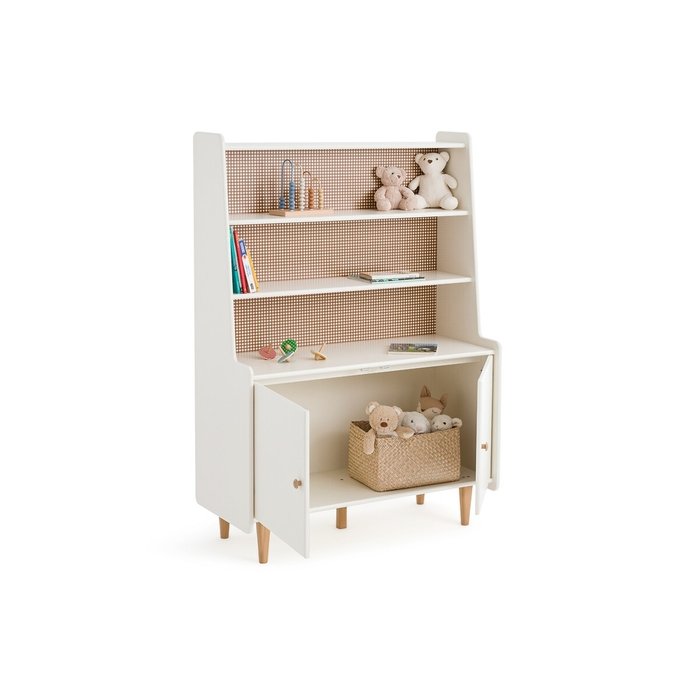 Книжный шкаф Anou бежевого цвета - лучшие Детские шкафы в INMYROOM