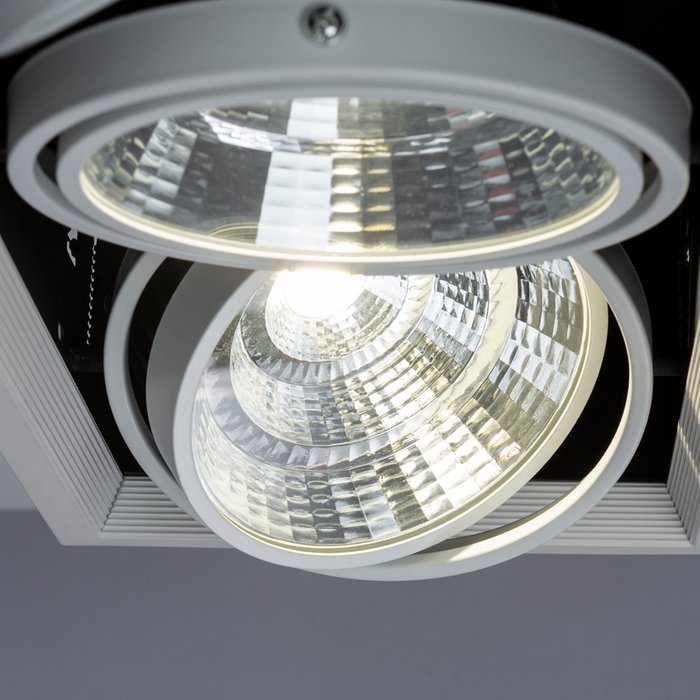 Карданный светильник Merga белого цвета - купить Потолочные светильники по цене 10690.0