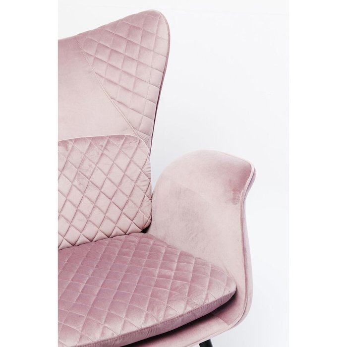 Кресло Tudor розового цвета - лучшие Интерьерные кресла в INMYROOM
