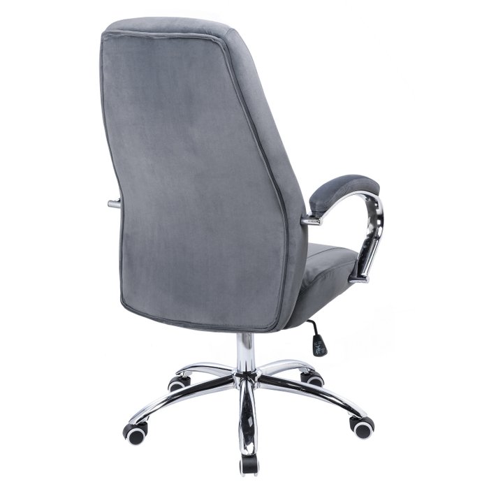 Офисное кресло Aragon серого цвета - лучшие Офисные кресла в INMYROOM